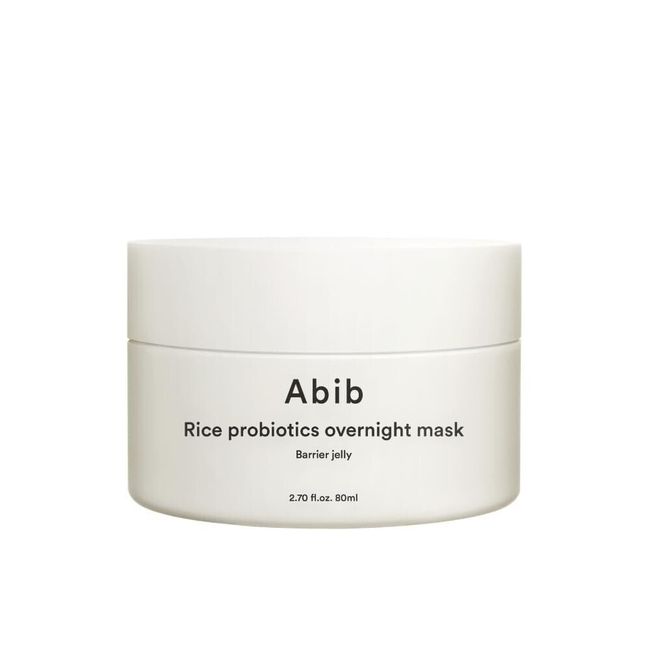 Abib Rice Probiotics Overnight Mask Barrier Jelly 2.7 fl oz Intensive Hydration