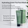 BENTON Deep Green Tea Cleansing Foam 120g (4.23 oz.) - Pore Tightening & Purifying Facial Foam Cleanser for Oily and Sensitive Skin, Smooth Finish without Irritation