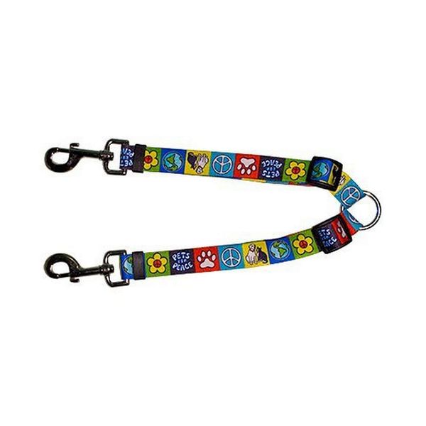 Yellow Dog Design Coupler Lead, 3/4-Inch, Pets for Peace