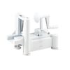 Helen’s Asian Kitchen Spiral Vegetable Slicer with Suction Base, 3 Blades