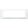VIMAR Plana Series – Plate 7 Module tecnopolimero White