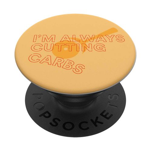 Delish Cutting Carbs Popsocket PopSockets Stand for Smartphones and Tablets