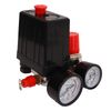 Air Compressor Pressure Switch Control Valve 0‑180PSI Quick Connector 3 in 1 for Automatic Control