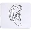 Azeeda 'Ear with Hearing Amplifier' Mouse Mat/Desk Pad (MO00034373)