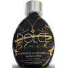 Dolce Black Bronzer Tanning Lotion - Indoor/Outdoor for Tattoo & Color Fade Protection - Anti-Orange, Anti-Aging & Anti-Wrinkle Natural Tanning Bed Lotion
