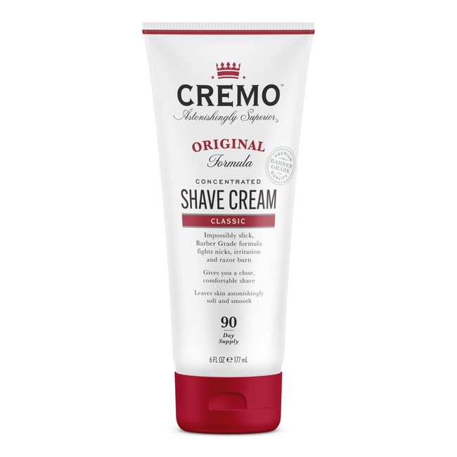 CREMO - Original Rasierschaum Für Männer | Bekämpft Irritationen | 177ml