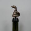 Antique Bronze Snake Bottle Stopper
