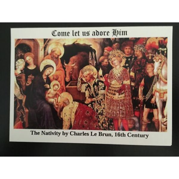 The Nativity by Le Brun