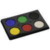 Jack Richeson Tempera Cakes 6 Color Set in Tray, Mini