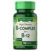 Nature's Truth High Potency B-Complex Plus B-12 90, 90 Count (Pack of 3)