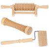Bütic Wooden Massage Rollers, Wellness Massage, Set of 3