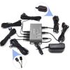 Infrared Remote Control Extender Kit Repeater System Control Multiple Devices Hidden IR 2 in 8 Out Support 20kHz 60kHz
