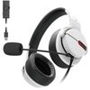 Elecom HS-ARMA200VWH Gaming Headset, Headphones, PS5, PS4, SwitchLite Switch, with Virtual Surround Adapter, White