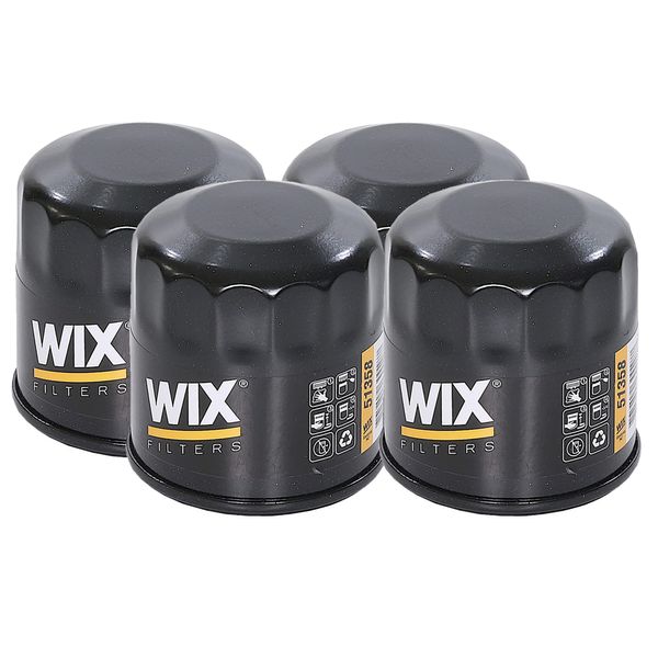 Wix Engine Oil Filter Kit (Spin-On) (4 Pieces)