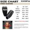 BEAR GRIP Premium 7mm Knee Sleeves (Pairs) - S