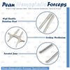 DDP Pean HEMOSTAT Forceps Straight & Curved 16" Set - 2 PC