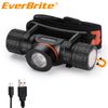 EverBrite Rechargeable Headlamp 1000 Lumen LED Headlight USB-C W/5 Light Modes