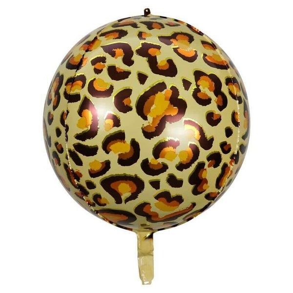 Leopard 4D Foil Balloon, 55cm