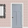 MyTinyWorld Dolls House Miniature Intricate Old Red Pattern Wallpaper