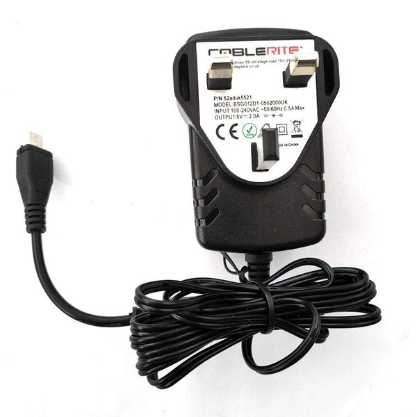 5v power supply adapter for POP MINI DAB Radio - psu plug cable
