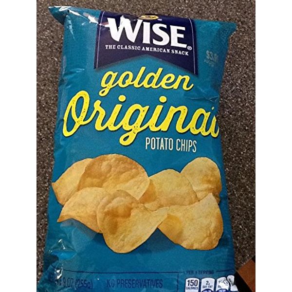 Wise All Natural Potato Chips, 7 oz