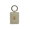 Alice Wheeler Bee Keyring Vegan Leather (Pistachio)