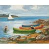 EDWARD POTTHAST : Canoeing : Archival Art Print