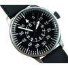 FLIEGERUHR Retro MECH.MIL-TEC Black DIAL, Einheitsgröße