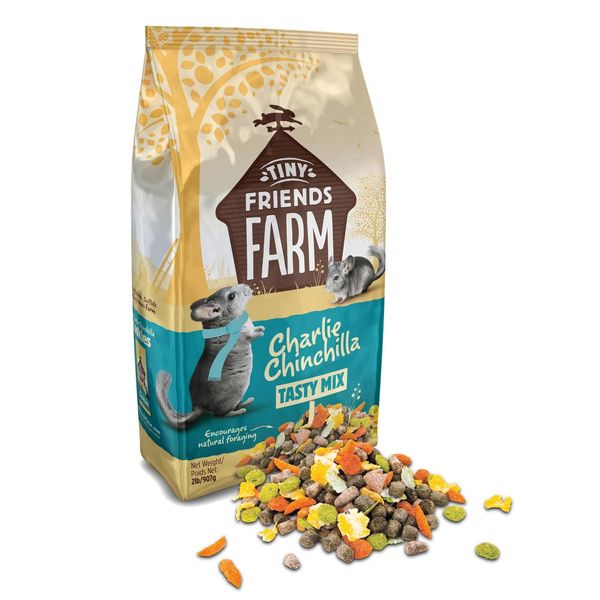 Supreme Petfoods Tiny Friends Farm Charlie Chinchilla Food, 2 Lb