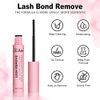 Fenshine Lash Remover, Cluster Lash Glue Remover, DIY Eyelash Extension Remover, Eyelash Glue Remover for False Eyelashes Self-Use Gentle Soothing Non-Irritating Eye Cleanser Oil (5g, Lash Remover)