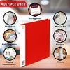 1 x A4 Display Book 20 Pocket | Presentation Folder | Home and Office Use (Red)