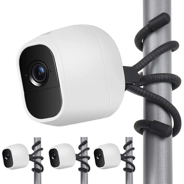 3 Pack Flexible Tripod For Arlo Pro Arlo Ultra Wall Mount Bracket Black NEW