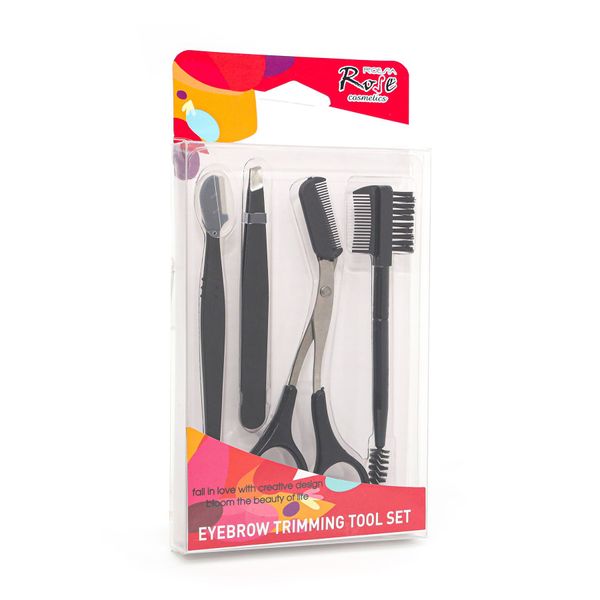 Rose 4'lü Kaş Bakım Seti - Eyebrow Trımmıng Tool Set