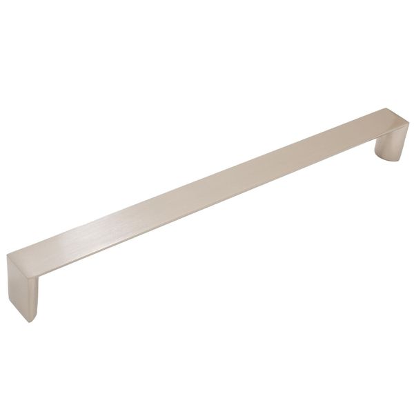 Plateau Cabinet Pull, 256 Millimeters, Satin Nickel by Stone Harbor Hardware