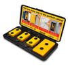Blind Mark Drywall Electrical Box Locator Tool Kit 4pc Magnetic No Measuring Eas