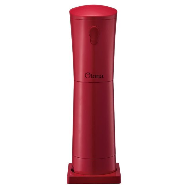 Doshisha DHIS-20PRD Otono No Fuwafuwa Shaved Ice Machine With Blade Height Adjustment, Plum Red