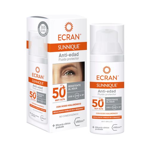 ECRAN Sunnique Anti-Aging Facial Treatment SPF 50+ 50ml