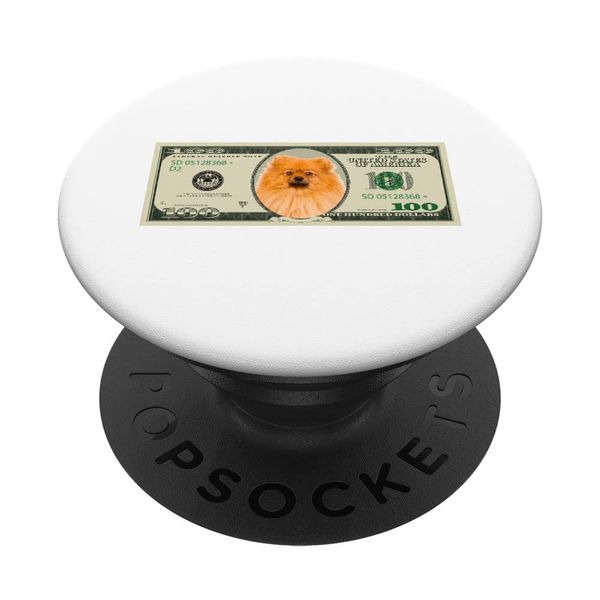Money Dog 100 Pomeranian PopSockets Swappable PopGrip