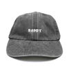 Vivian Flytrap Unisex Daddy Washed Embroidered Dad Baseball Cap - Black