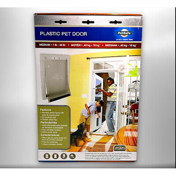 PetSafe Pet Door [Medium] Up to 40lbs. | Soft & Tinted Flap, HPA11-10967