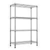 4 Tier Wire Chrome Shelf Kitchen Laundry Organizer Adjustable Shelves 14*30*48"