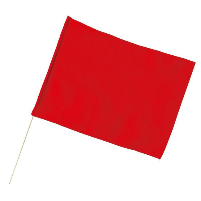 Artec Large Flag (600x450 mm) Red Round Bar φ 12 mm 1817