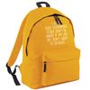 Flox Creative Mustard Backpack Body Dysmorphia Late Socialise