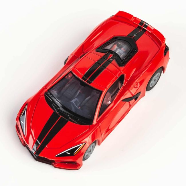 AFX/Racemasters Corvette C8 Torch Red AFX22011 HO Slot Racing Cars