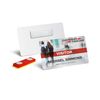 Durable 891700 Magnet set and metal plates, 10-Piece, Red/Yellow