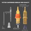 Tattoo Machine Kit Wireless Rotary Pen For Beginner 20 Needles RL Coreless Motor