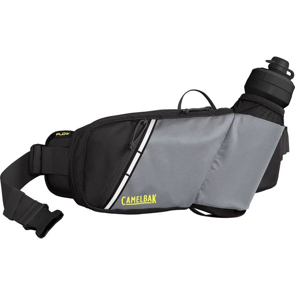 CAMELBAK Unisex – Erwachsene Flow Trinkgürtel, Silver/Lime, Einheitsgröße