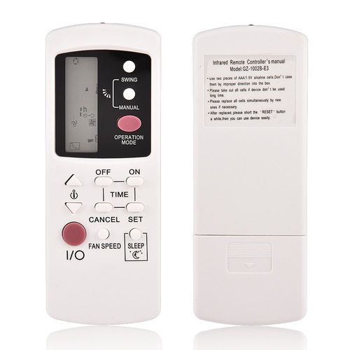 GZ-1002B-E3 Replacement Remote Control for Galanz Air Conditioner, Air Condition Remote Control Replacement for Galanz GZ-1002A-E3 GZ-1002B-E1