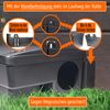 ORANGE DEAL 2X robuste Köderbox Ratten auch für Rattengift Extra Stark, Rattenfallen, Rattenabwehr, Rattenköder Box, Rattenfalle für Giftköder, Ratten Köderbox für Rattenköder, Rattenfalle Köder
