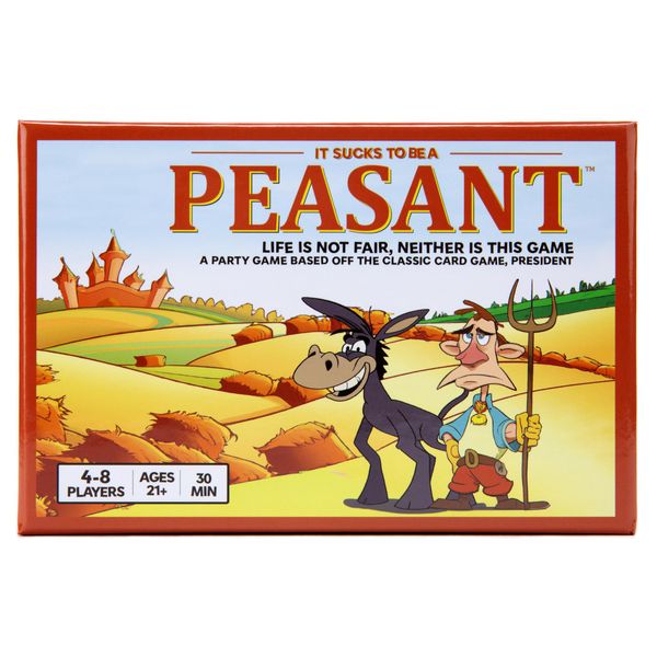 Peasant, Party Game for Adults, Hilarious and Fast-Paced Party Card Game, Ages 21+